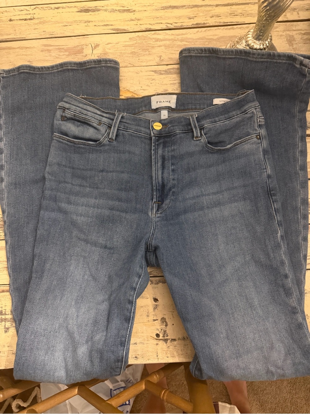 FRAME Le High Flare jeans - Picture 3 of 5
